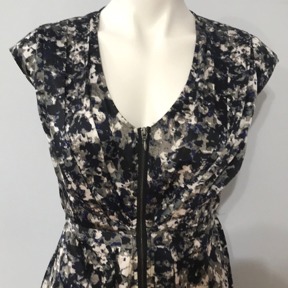 H&M Black and Blue Floral Dress - Picture 5 of 5